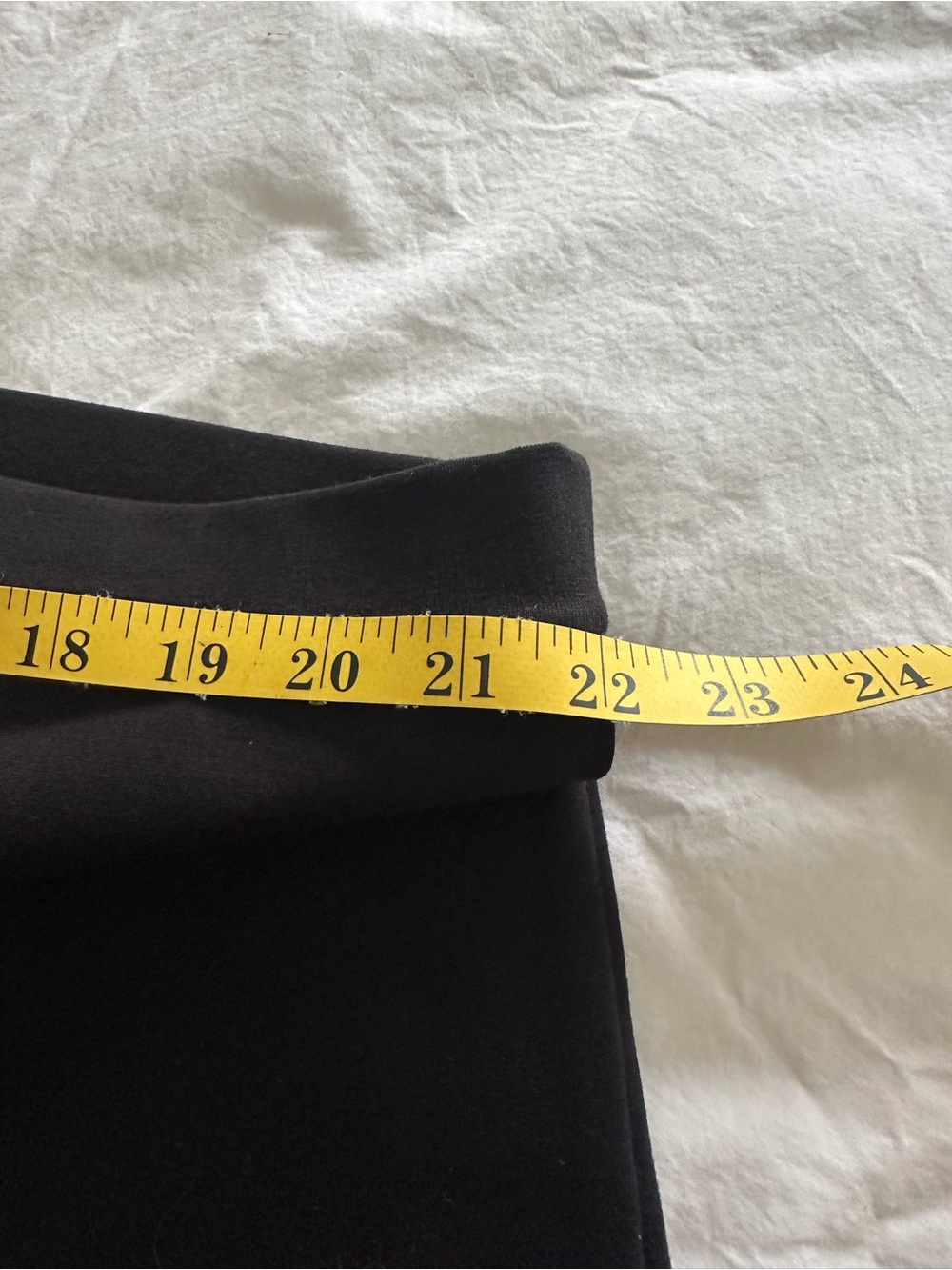 Caslon (Nordstrom) Black Wide-Leg Pants with Front Seams, size XL - Picture 7 of 9